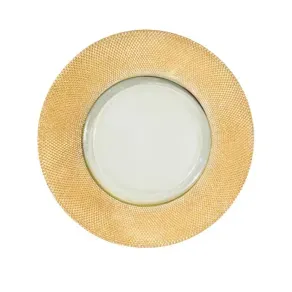 Plato de base Dorado